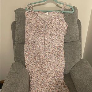 Market & Spruce Floral Smocked Top